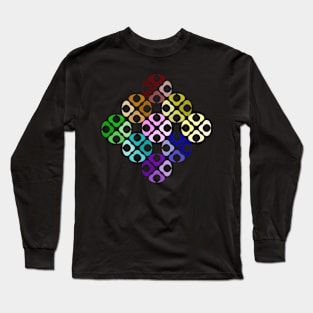 Rainbow bubble diamond Long Sleeve T-Shirt